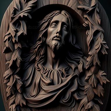 3D model st jesus (STL)